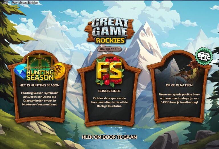 Screenshot 1 van Great Game Rockies